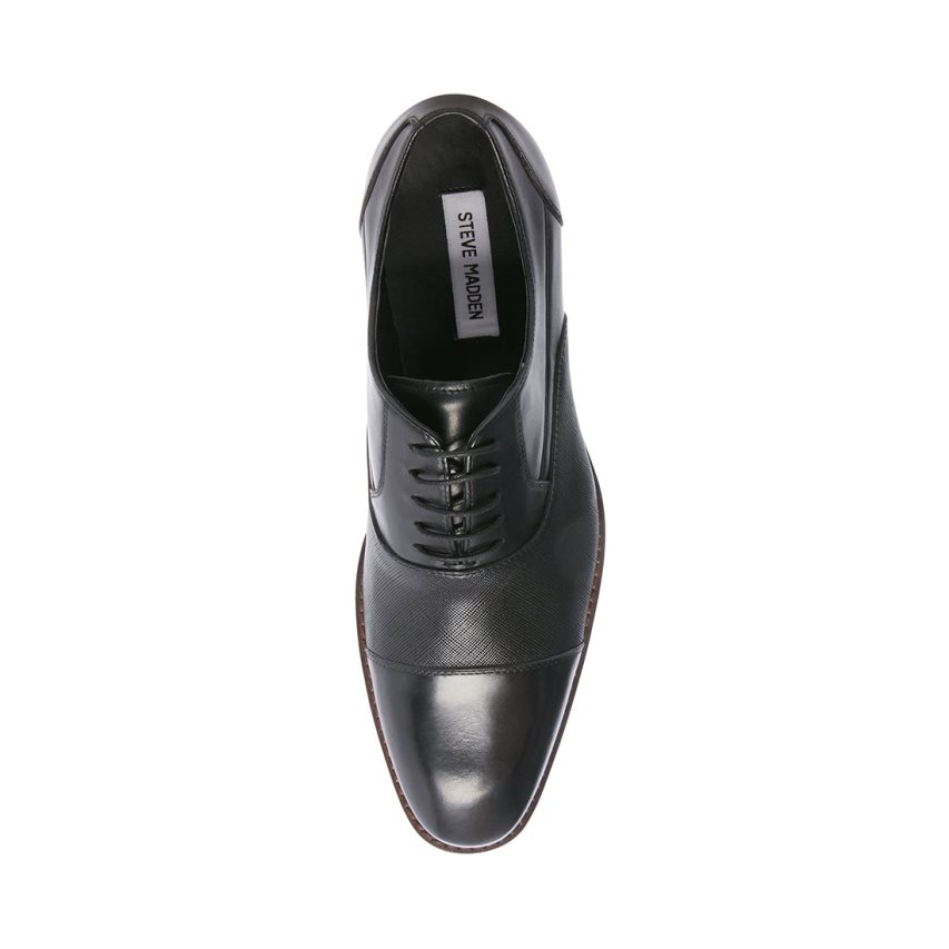 Zapatos Derby Steve Madden Proctor Cuero Hombre Negras | ES UI1924